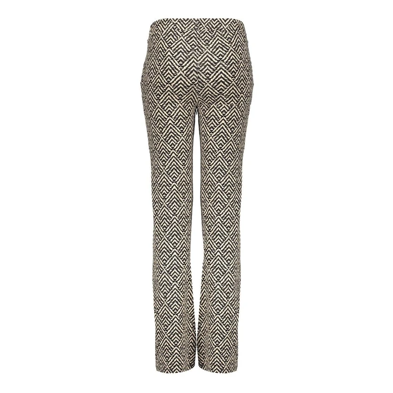 Meisjes Broek 51105K-60 Geisha ZWART DESSIN