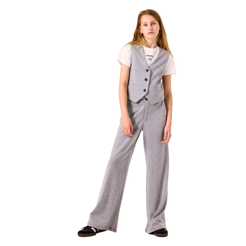 Meisjes Broek B52526 Garcia GRIJS DESSIN