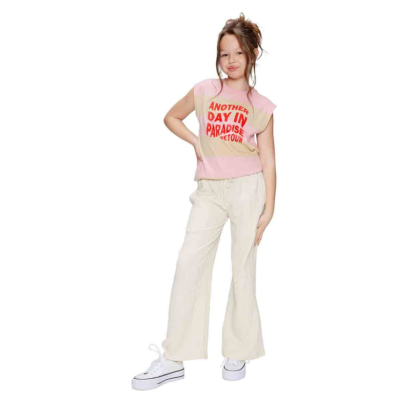 Meisjes Broek Mare Retour ZAND