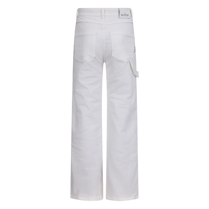 Meisjes Broek Trixie Retour Wit