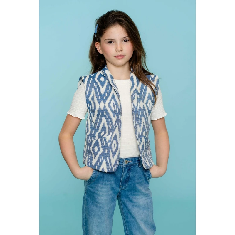 Meisjes Gilet 55131K-20 Geisha ECRU