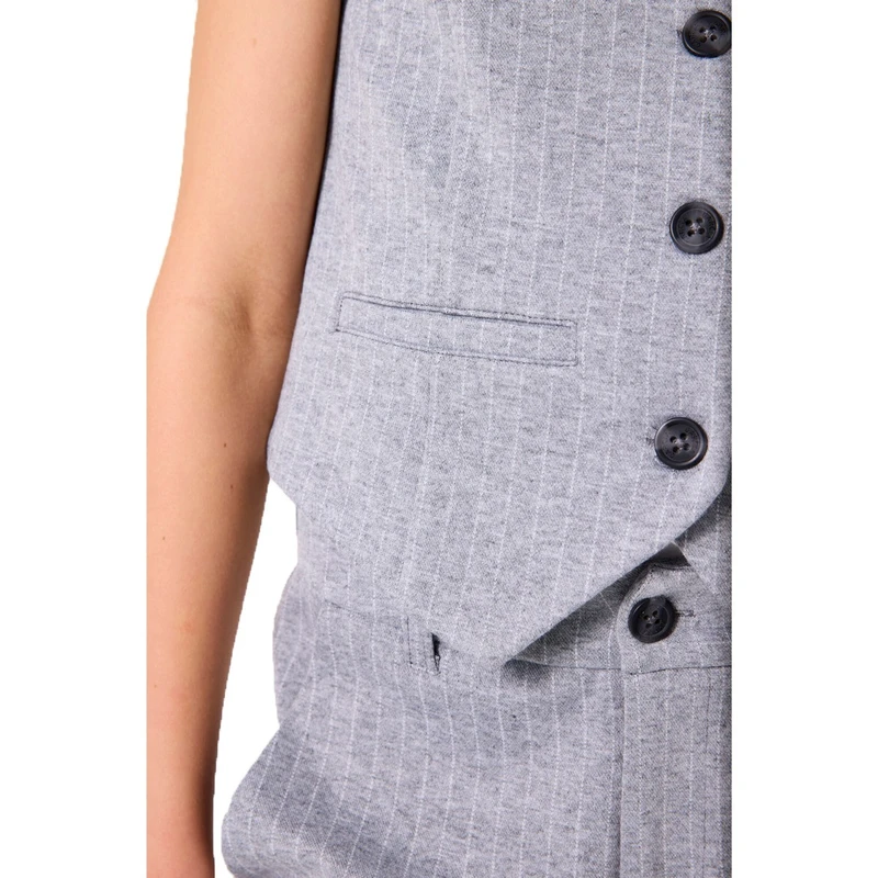 Meisjes Gilet B52455 Garcia GRIJS DESSIN