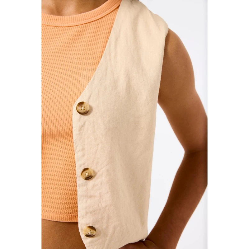 Meisjes Gilet C52654 Garcia ZAND