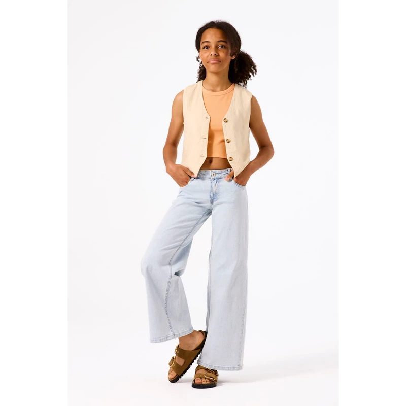 Meisjes Gilet C52654 Garcia ZAND