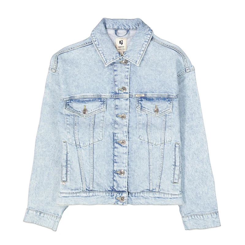 Meisjes Jack 105 Garcia LIGHT BLUE DENIM
