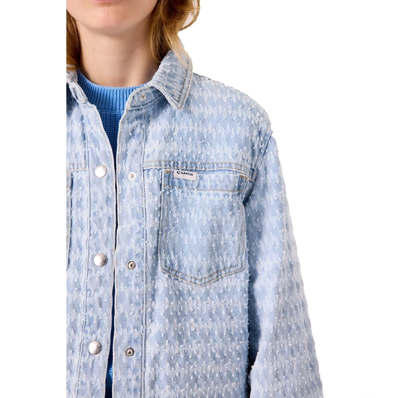 Meisjes Jack A52655 Garcia LIGHT BLUE DENIM