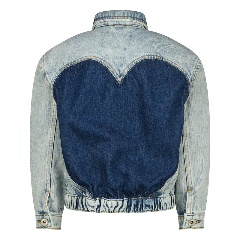 Meisjes Jack KGD16003Tori heart Vingino MID BLUE DENIM