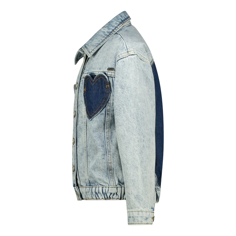 Meisjes Jack KGD16003Tori heart Vingino MID BLUE DENIM