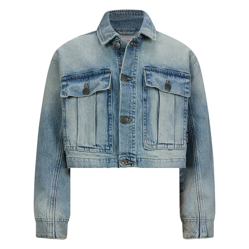 Meisjes Jack Kim Retour LIGHT BLUE DENIM