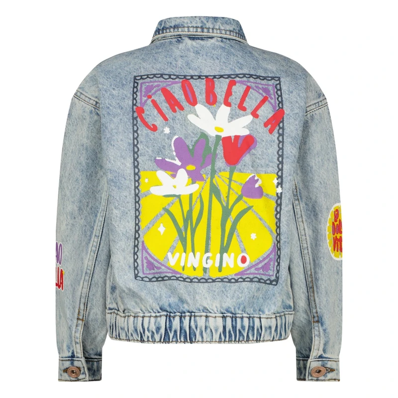 Meisjes Jack Tori KGD16004 Vingino STONE WASHED DENIM