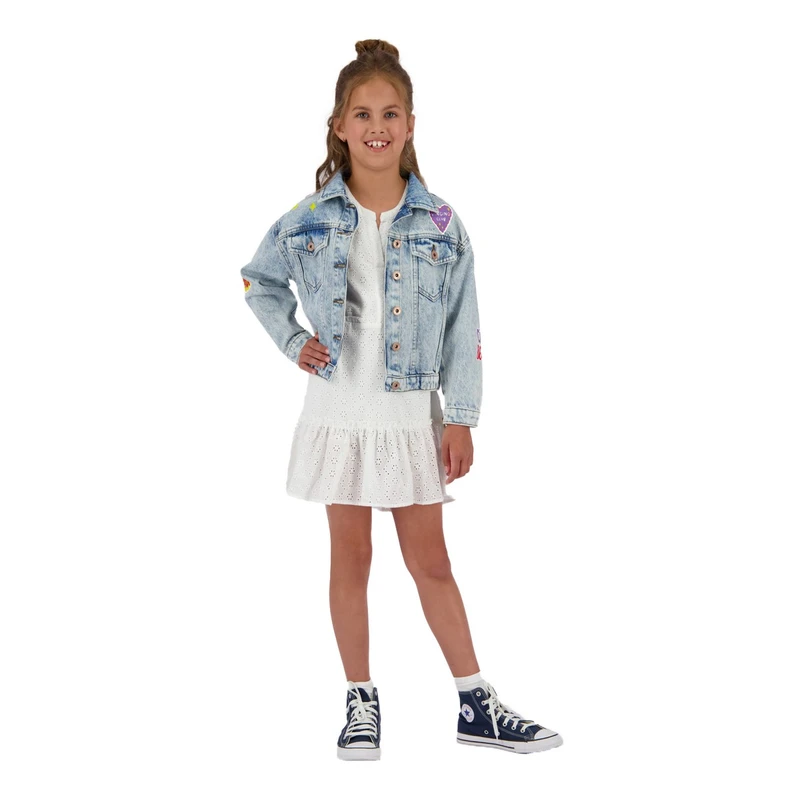 Meisjes Jack Tori KGD16004 Vingino STONE WASHED DENIM