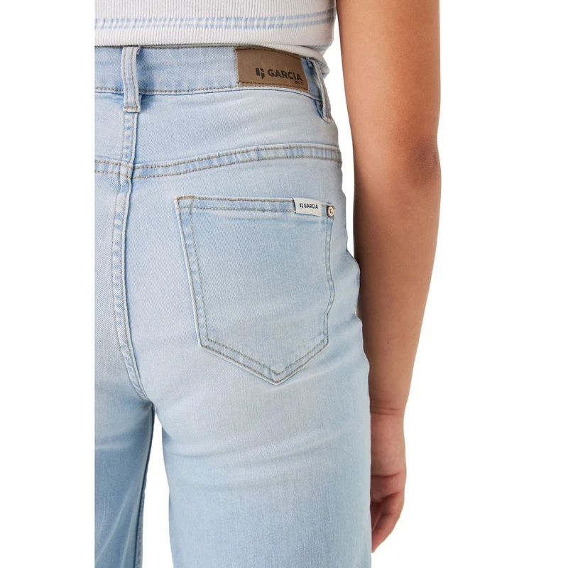 Meisjes Jeans 551 Garcia BLEACHED BLUE DENIM