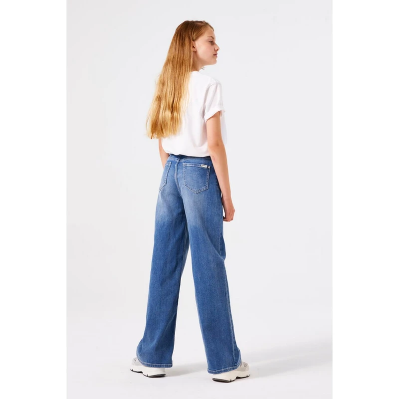Meisjes Jeans 551 Garcia MID BLUE DENIM