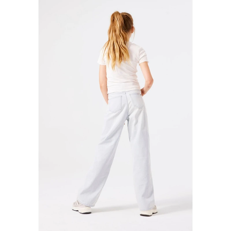 Meisjes Jeans 577 Garcia BLEACHED BLUE DENIM