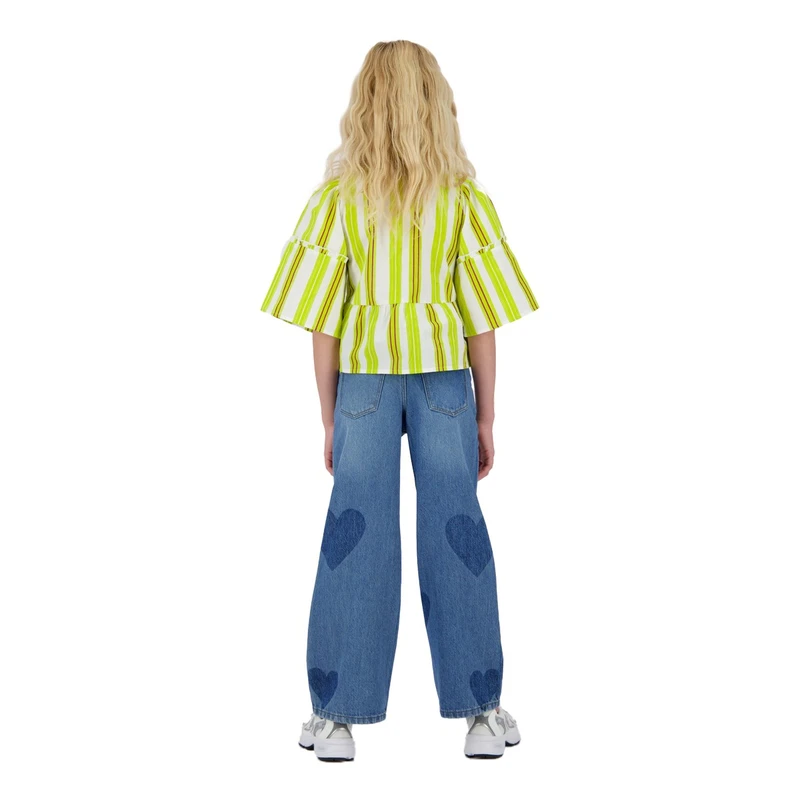 Meisjes Jeans Cassie KGD42011 Vingino LIGHT BLUE DENIM