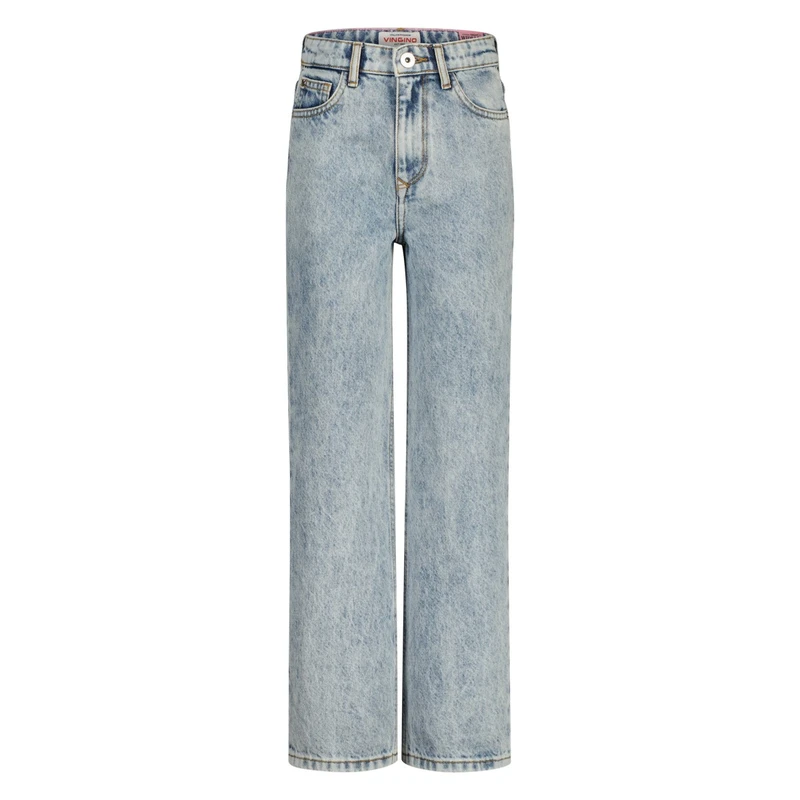 Meisjes Jeans Cato KGD42018 Vingino LIGHT BLUE DENIM