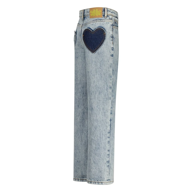 Meisjes Jeans Cato KGD42018 Vingino LIGHT BLUE DENIM