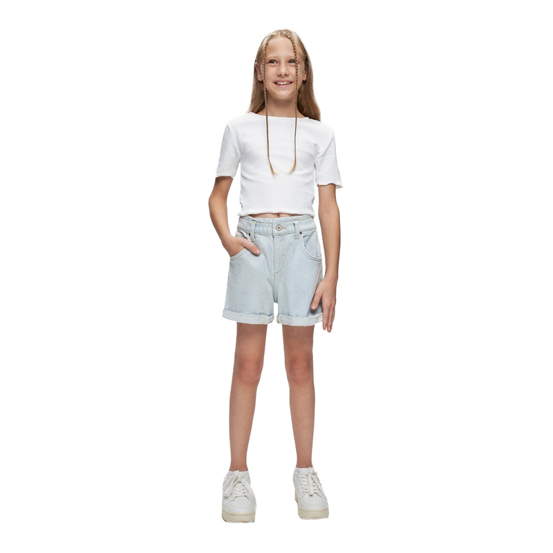 Meisjes Jeans Diella Wash Soira G Dielle wash LTB BLEACHED BLUE DENIM