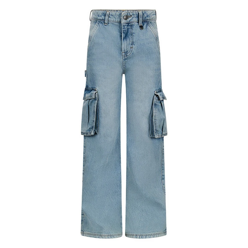 Meisjes Jeans Gerry Retour LIGHT BLUE DENIM