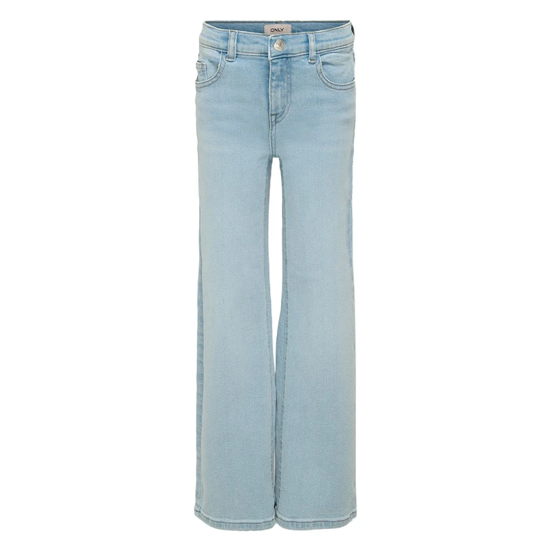 Meisjes Jeans KOGJUICY LIFE WIDE LEG DNM DIA547 N Only BLEACHED BLUE DENIM