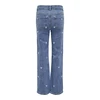 Meisjes Jeans KOGJUICY WIDE LEG HEART EMB JEANS N