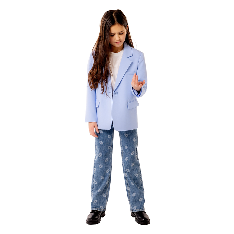 Meisjes Jeans KOGJUICY Only MID BLUE DENIM