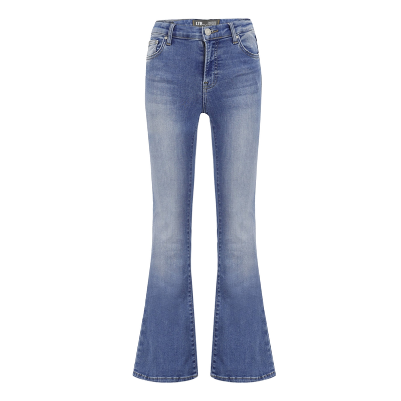 Meisjes Jeans Noelia G maisha wash LTB MID BLUE DENIM