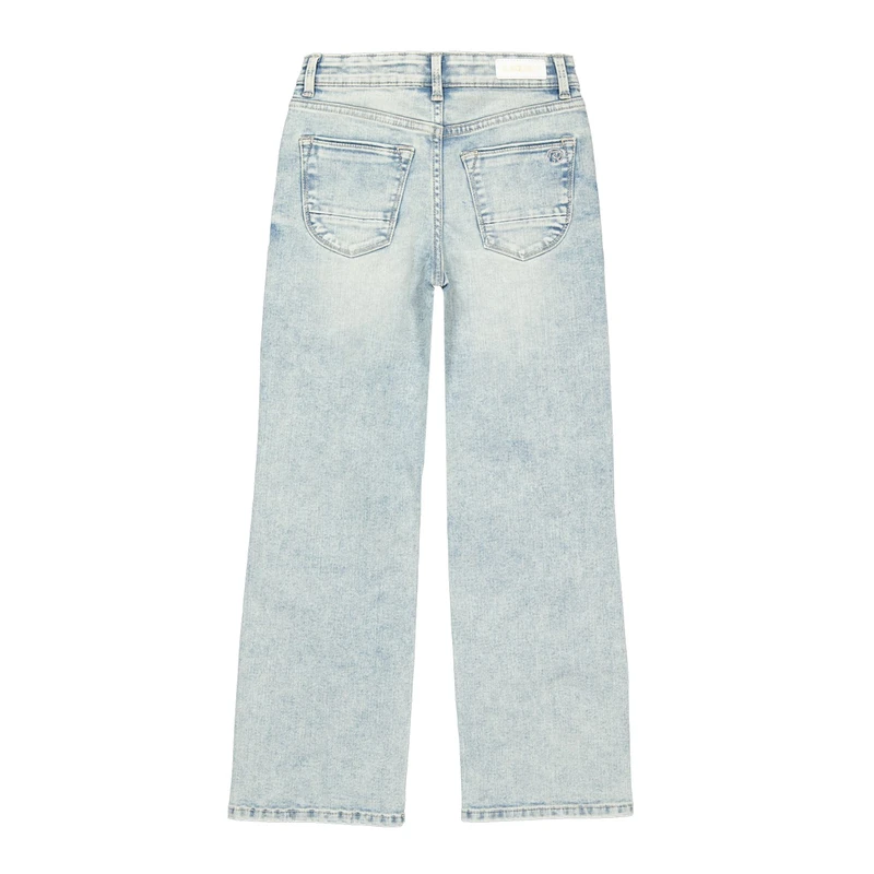 Meisjes Jeans NORA42002 Sydney Raizzed BLEACHED BLUE DENIM