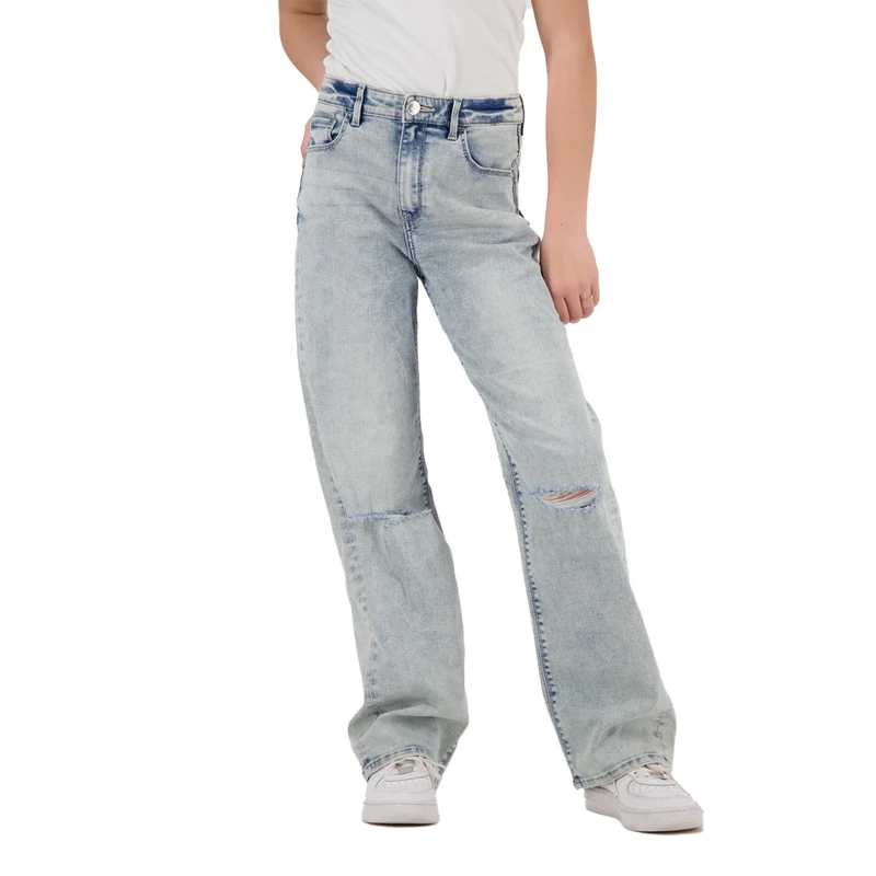 Meisjes Jeans NORA42002 Sydney Raizzed BLEACHED BLUE DENIM