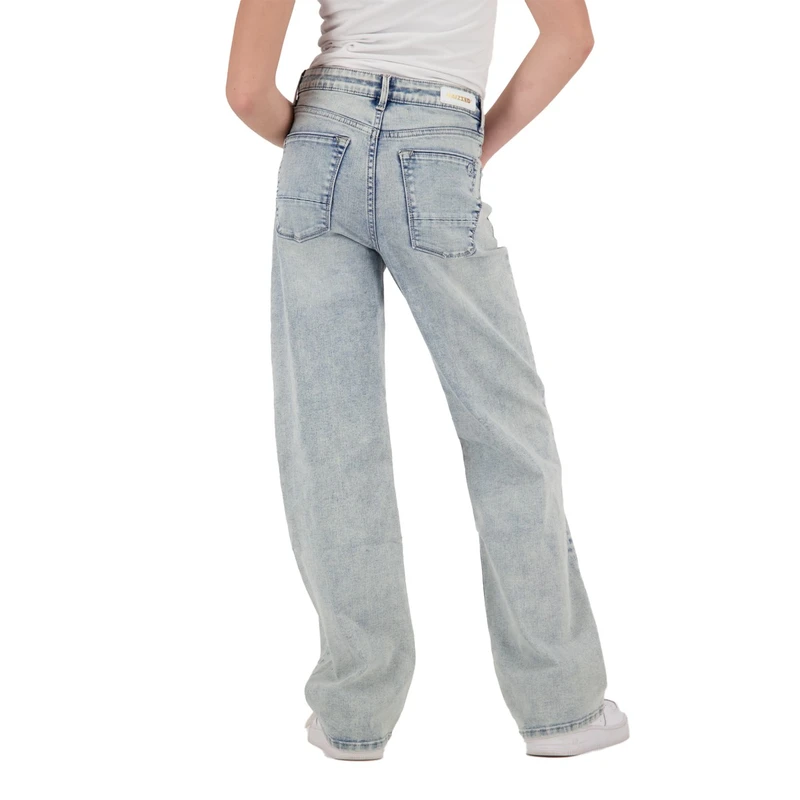 Meisjes Jeans NORA42002 Sydney Raizzed BLEACHED BLUE DENIM