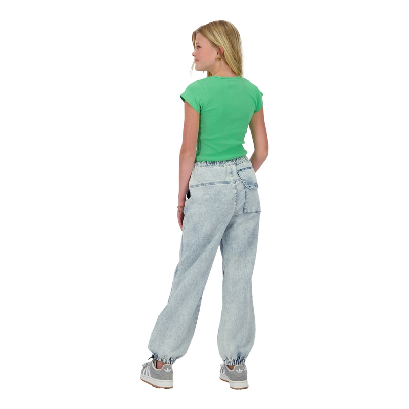 Meisjes Jeans R125KGD2007 Casablan Raizzed LIGHT BLUE DENIM