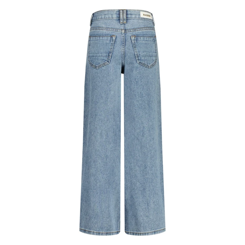 Meisjes Jeans R125KGD42003 Monaco Raizzed LIGHT BLUE DENIM