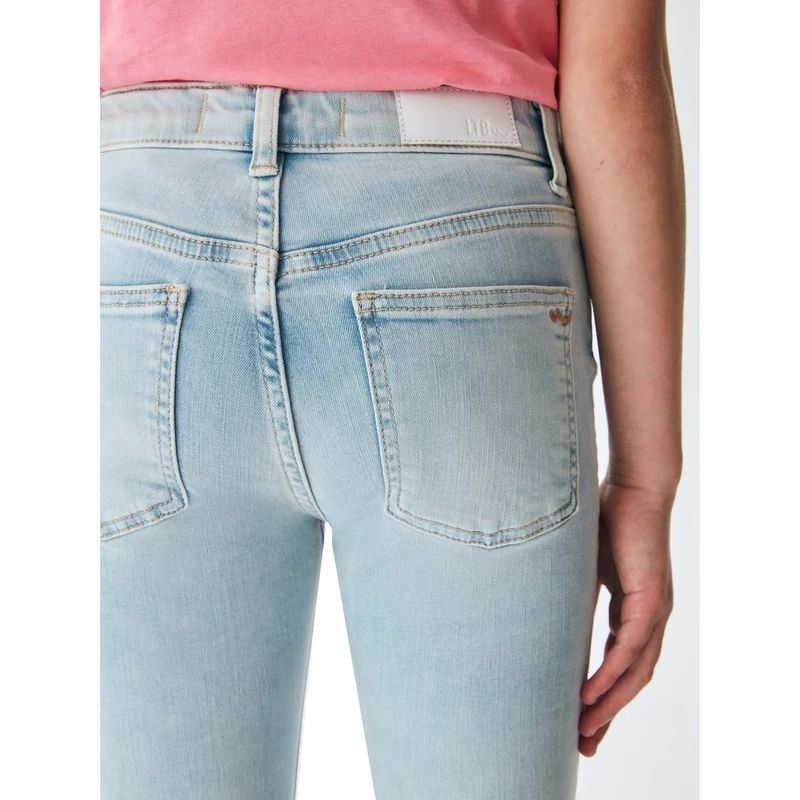 Meisjes Jeans Rosie G 25120Blenda LTB LIGHT BLUE DENIM