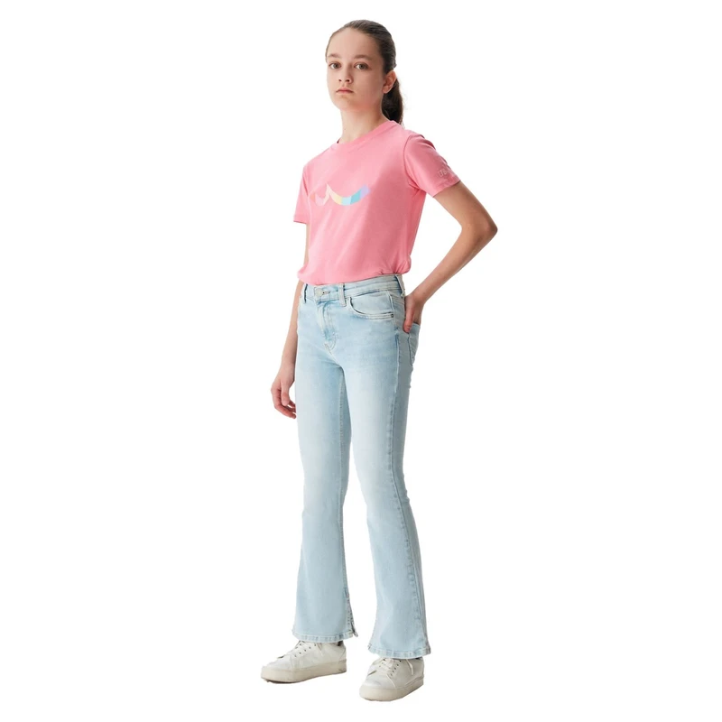 Meisjes Jeans Rosie G 25120Blenda LTB LIGHT BLUE DENIM