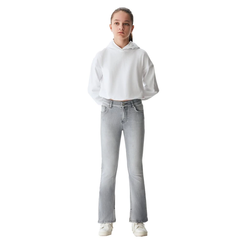 Meisjes Jeans Rosie G Jadiel LTB GREY DENIM