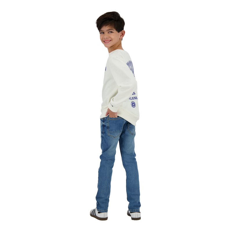 Meisjes Jeans Southampton Raizzed MID BLUE DENIM