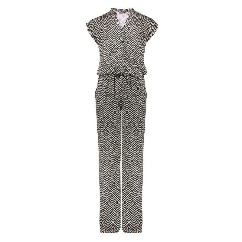 Meisjes Jumpsuit 51106K-60 Geisha ZWART DESSIN