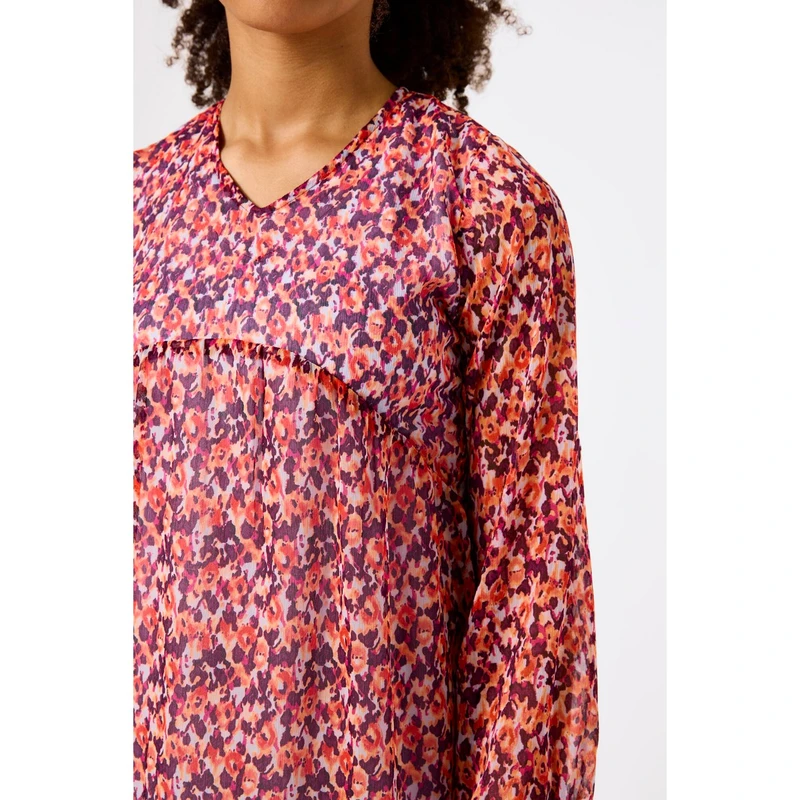 Meisjes Jurk B52481 Garcia KORAAL