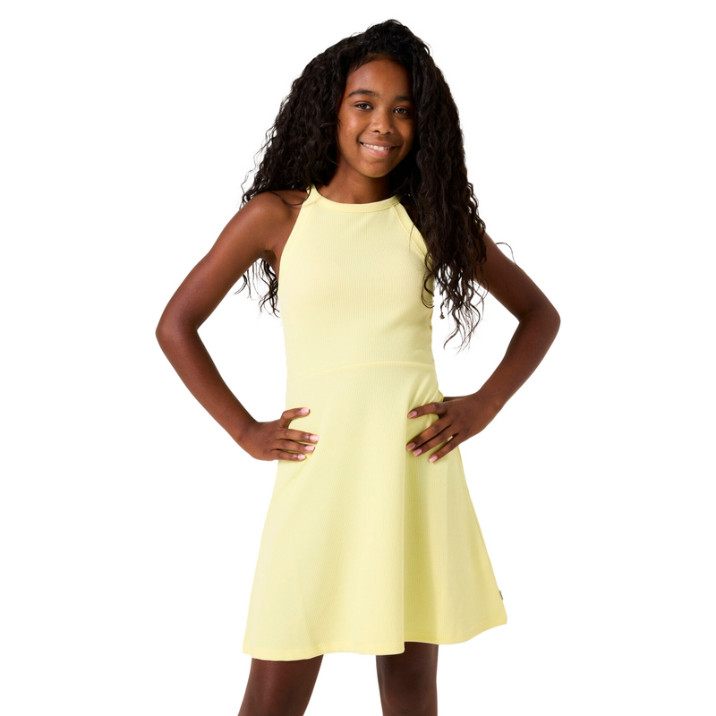 Meisjes Jurk D52482 Garcia GEEL