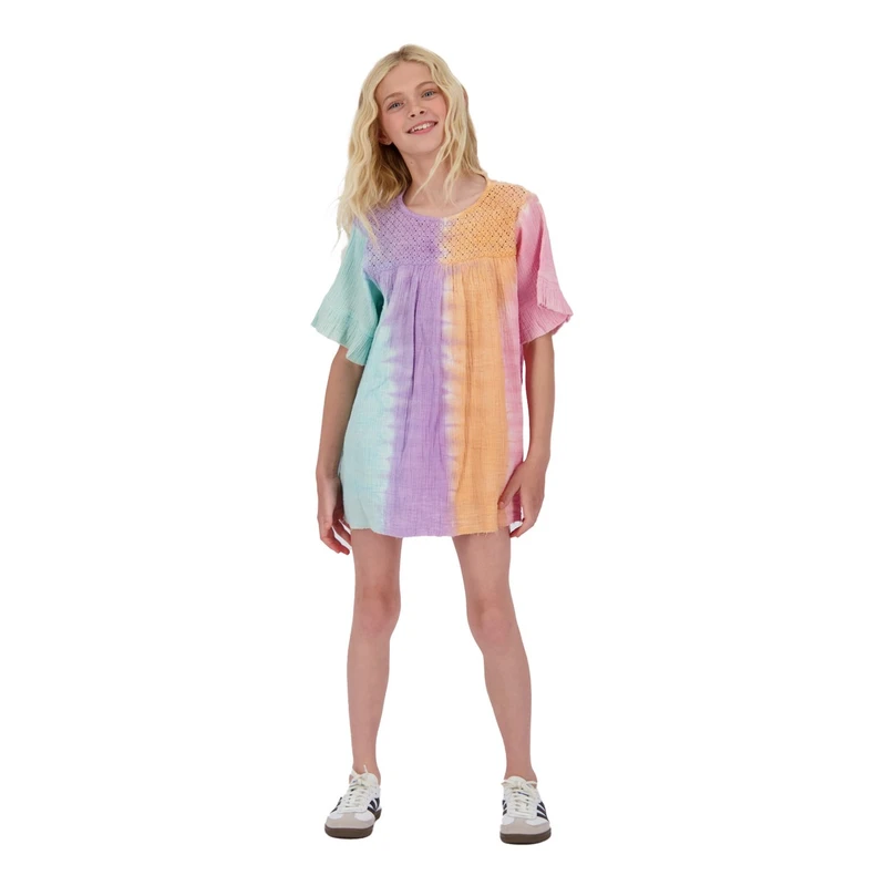 Meisjes Jurk KGN62001 Phien Vingino KORAAL