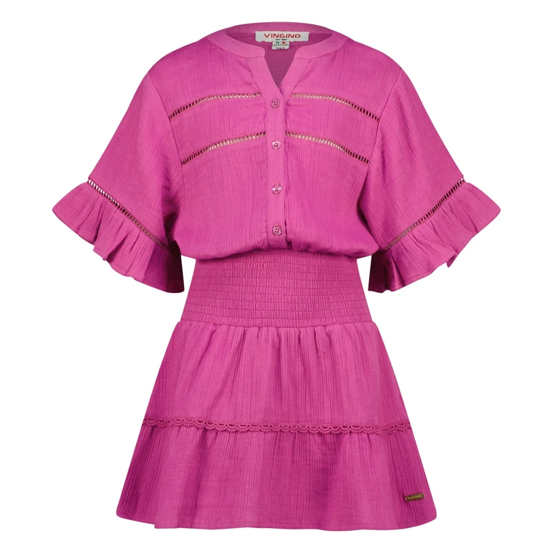 Meisjes Jurk KGN62006 Priana Vingino ROZE