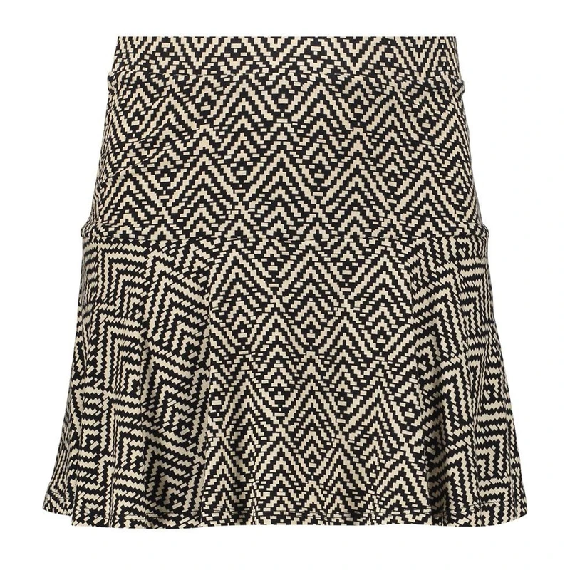 Meisjes Rok 56062K-60 Geisha ZWART DESSIN