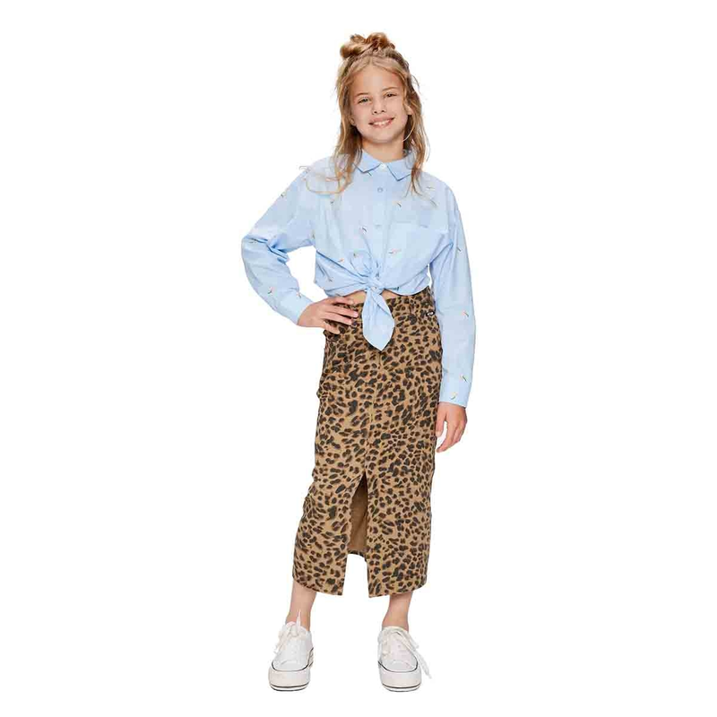 Meisjes Rok Helena Retour CAMEL
