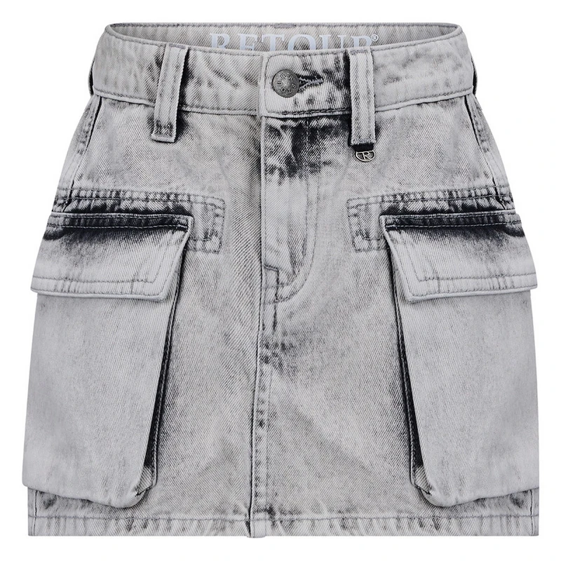 Meisjes Rok Olga Retour GREY DENIM