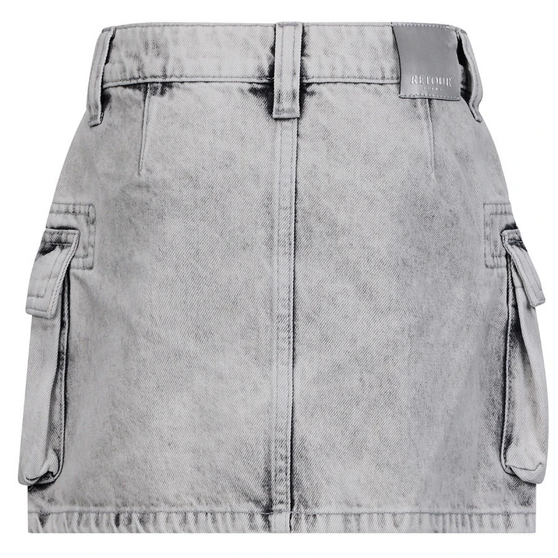 Meisjes Rok Olga Retour GREY DENIM