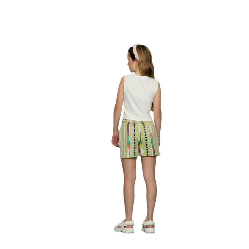 Meisjes Short 51131K-21 Geisha GROEN DESSIN