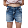 Meisjes Short Blue denim wash