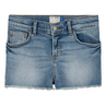 Meisjes Short Blue denim wash