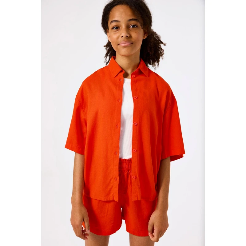 Meisjes Short C52736 Garcia ROOD