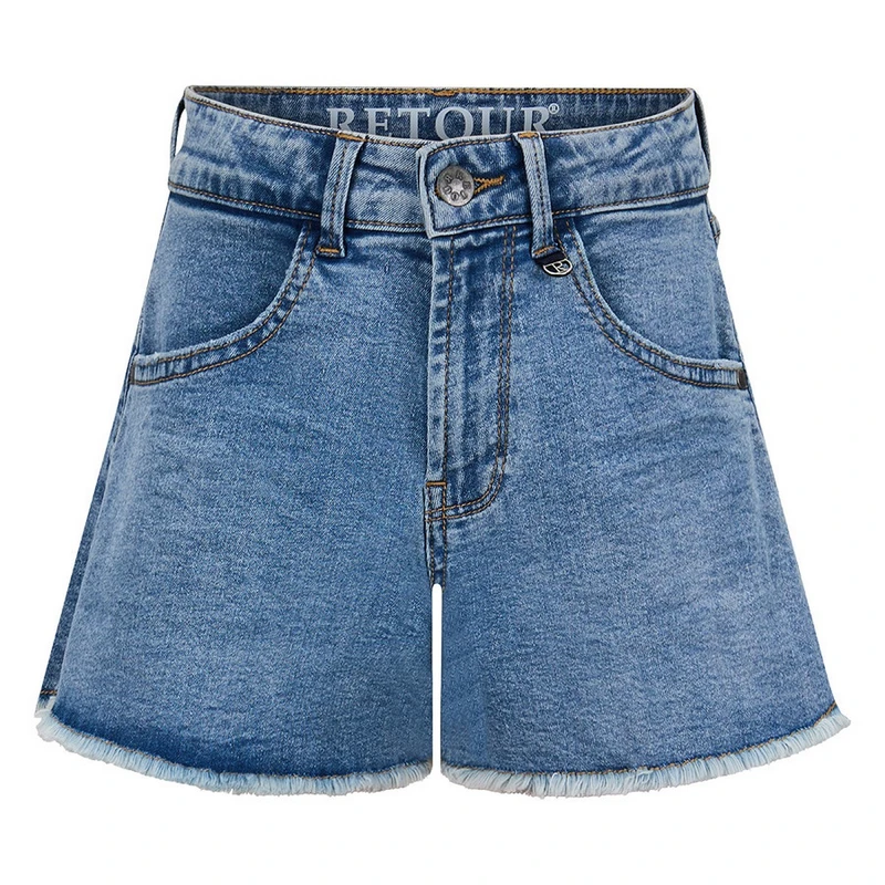 Meisjes Short Coco Retour MID BLUE DENIM